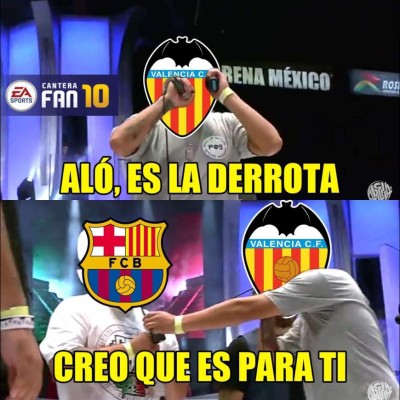 Los memes que dejó la derrota del Barcelona ante Valencia por la Copa del Rey
