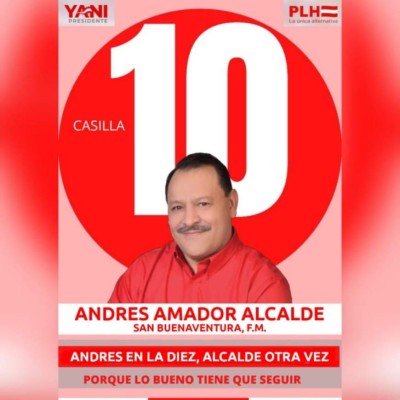 Los rostros de los virtuales ganadores de las alcaldías de Francisco Morazán