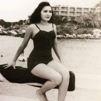 Muchos alagaron a la actriz mexicana por lo bien que lucía a los 17 años. Foto: Facebook