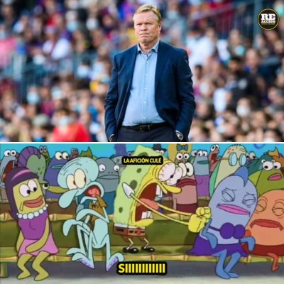 ¡Letales! Los memes que dejó la salida de Koeman del Barcelona