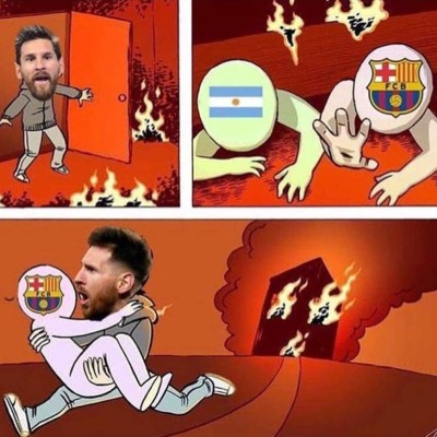 Los duros memes contra Argentina y Messi al caer ante Croacia en el Mundial Rusia 2018