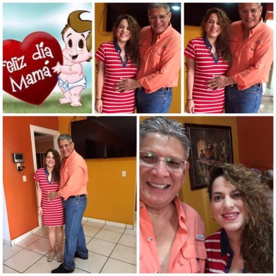 Esdras Amado López nuevamente es papá