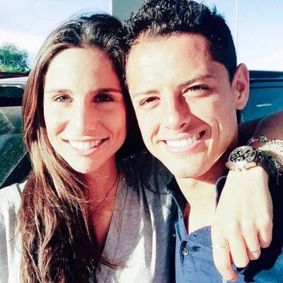 Novia del Chicharito Hernández 'amenaza' a otro jugador por su novio
