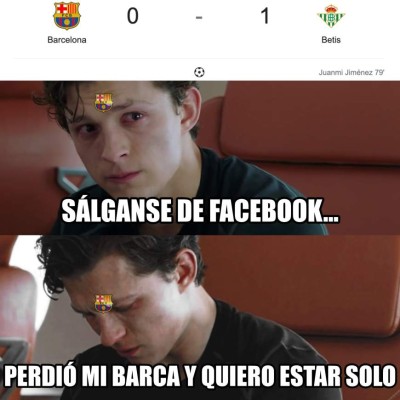 Memes no perdonan al Barcelona y Xavi tras derrota ante el Betis