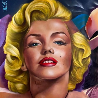 'Desde Honduras para el mundo': Grafitero hondureño inmortaliza a Vicente Fernández con increíble mural (FOTOS)