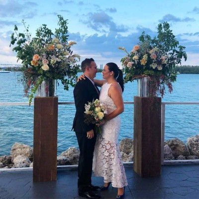 Así fue el vestido de novia de Carmen Boquín