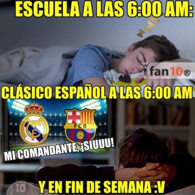 Los memes de la derrota 3-0 del Real Madrid ante el Barcelona