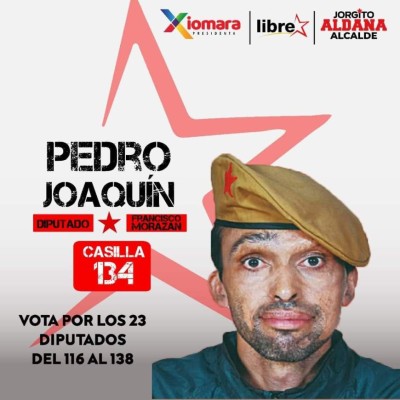 Rostros de los 23 candidatos a diputados de Libre en Francisco Morazán