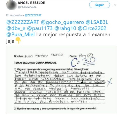 FOTOS: Respuestas ingeniosas de malos estudiantes que te harán reír sin parar