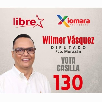 Rostros de los 23 candidatos a diputados de Libre en Francisco Morazán