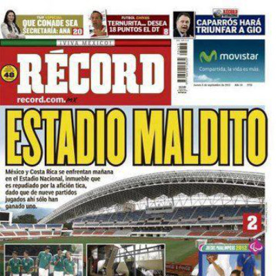 El Estadio Nacional de Costa Rica está 'maldito' para los ticos