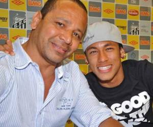 Neymar Jr junto a su padre (Foto: Internet)