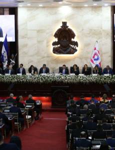 De acuerdo con la Constitución y la Ley de Juicio Político, es el pleno del Congreso Nacional, con una votación de 86 diputados, el que debe ejecutar la figura y destituir a un funcionario denunciado.