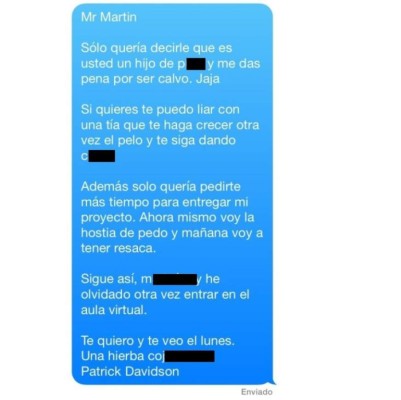La genial respuesta de un profesor