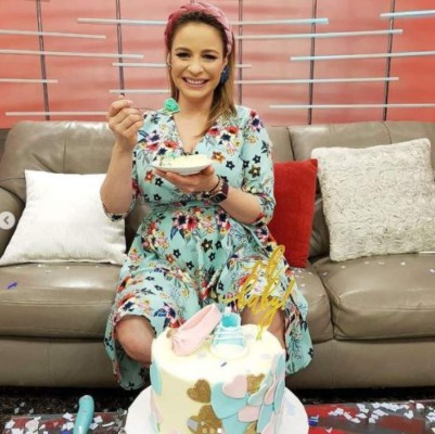 Hermosa y radiante, así luce la guapa chef Keyla Martínez embarazada