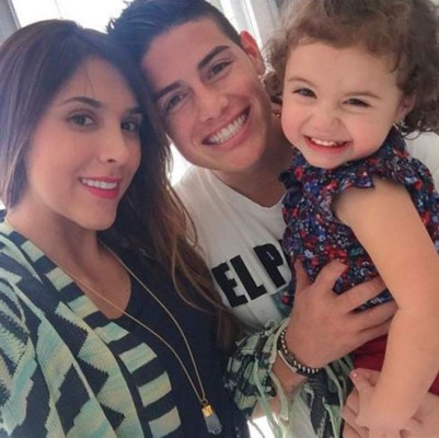 Adorable: Difunden fotos del cumpleaños de la hija de James Rodríguez