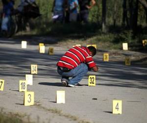 Las muertes violentas que han ocurrido a base de disparos por armas de fuego son las que con mayor facilidad.