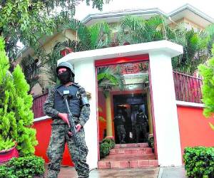 22-enero-2014. En la Operación Shalom se incautaron 22 propiedades en la zona norte.