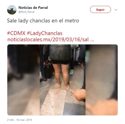 Con memes se burlan de 'lady chanclas' por pedir que le paguen sus sandalias tras ser pisoteada