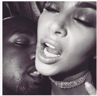 Kim Kardashian y kanye West escandalizan la red
