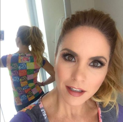 Lucero comparte foto de su abdomen de 'acero'