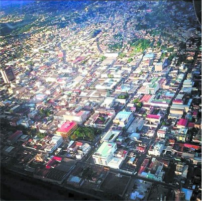 Honduras vista desde el aire en Instagram
