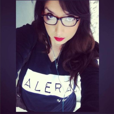 La presentadora hondureña Julissa Irías está muy feliz en México