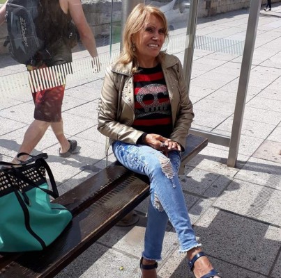 FOTOS: Susana Aspiunza, la anciana que tiene casi todo su cuerpo tatuado