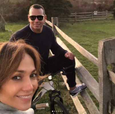 El romántico paseo de Jennifer López y Alex Rodríguez