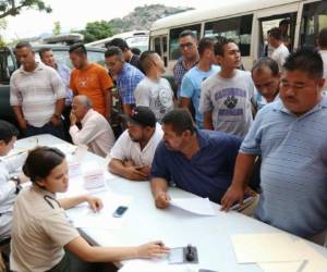 Pruebas toxicológicas a conductores del punto Arturo Quezada-Centro (Foto: Alex Pérez).