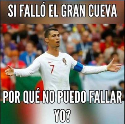 Mundial: Ronaldo se convierte en el primer futbolista portugués en fallar un penal y lo destrozan con memes