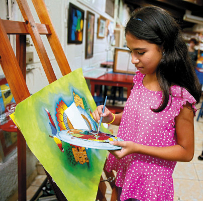Cuatro historias infantiles unidas por una pasión: el arte