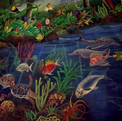 Napoleón Villalta, digno embajador de la plástica y la cultura teleña