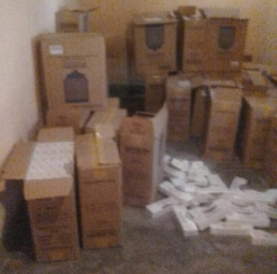 Honduras: Cigarros de contrabando, armas y dinero decomisan a la banda de Los Carrillo