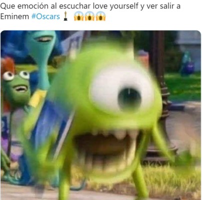 Famosos son blanco de memes tras la presentación de Eminem en los Oscar