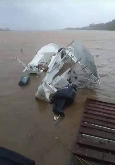 Estragos de las lluvias en Roatán evidencian su vulnerabilidad