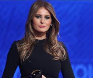 'Eso no representa al hombre que yo conozco', subrayó Melania Trump.