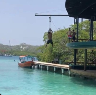 FOTOS: La lujosa luna de miel de Carlo Costly y su esposa Tita en Roatán