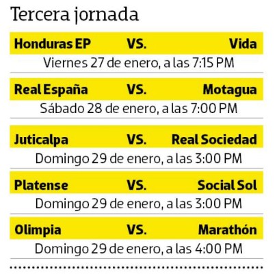 El Torneo Clausura romperá el hielo el sábado 7 de enero...