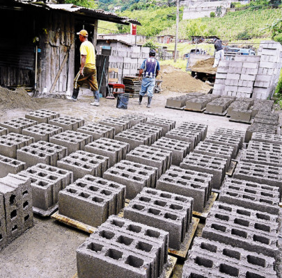 Industria de la construcción en Danlí permanece estancada