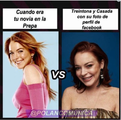 Los memes que generó el aspecto envejecido de Lindsay Lohan