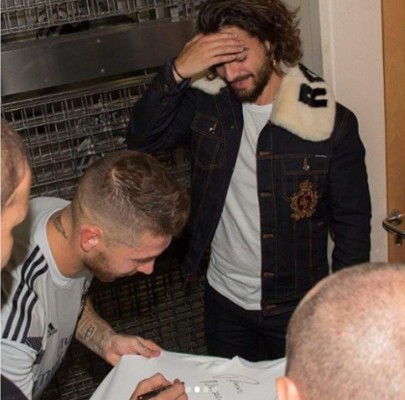 Sergio Ramos hace posible un gran sueño de Maluma