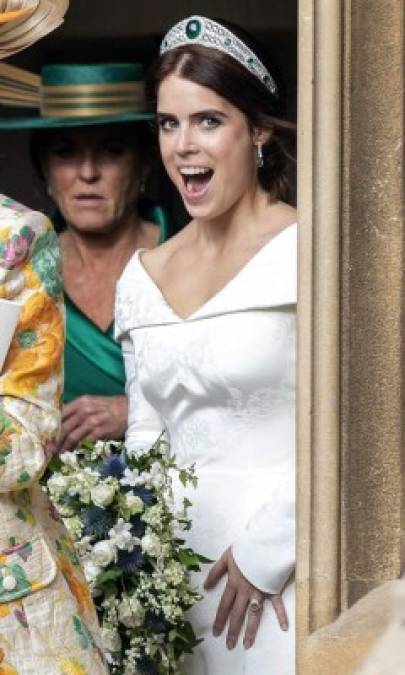 Las fotos que no viste de la boda de la princesa Eugenie de Inglaterra
