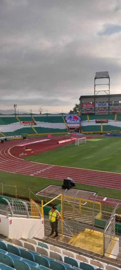 Messi en Honduras: Así dejaron el camerino donde estará el Inter Miami en el estadio Olímpico