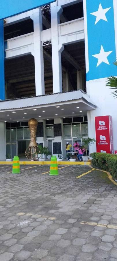Messi en Honduras: Así dejaron el camerino donde estará el Inter Miami en el estadio Olímpico
