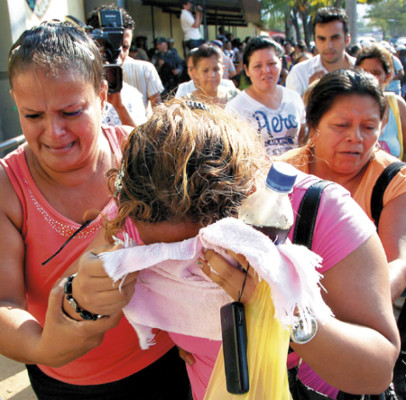 Terror en el centro penal de San Pedro Sula: 13 reos muertos