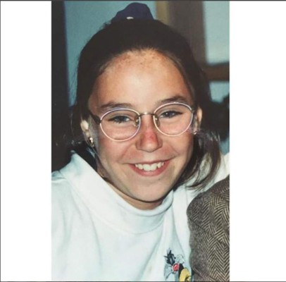 Así lucía la guapa Inés Gómez Mont de niña