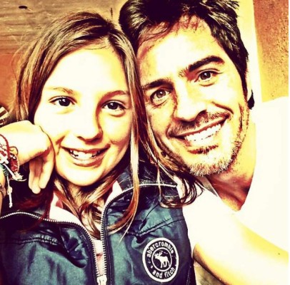FOTOS: Conoce a la bella Lorenza, la hija mayor del actor Mauricio Ochmann
