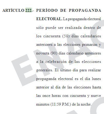 ¿Mitines políticos transgreden la Ley Electoral?