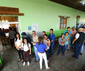 Según observadores el proceso de desarrollo en orden y con transparencia (Foto: El Heraldo Honduras/ Noticias de Honduras)
